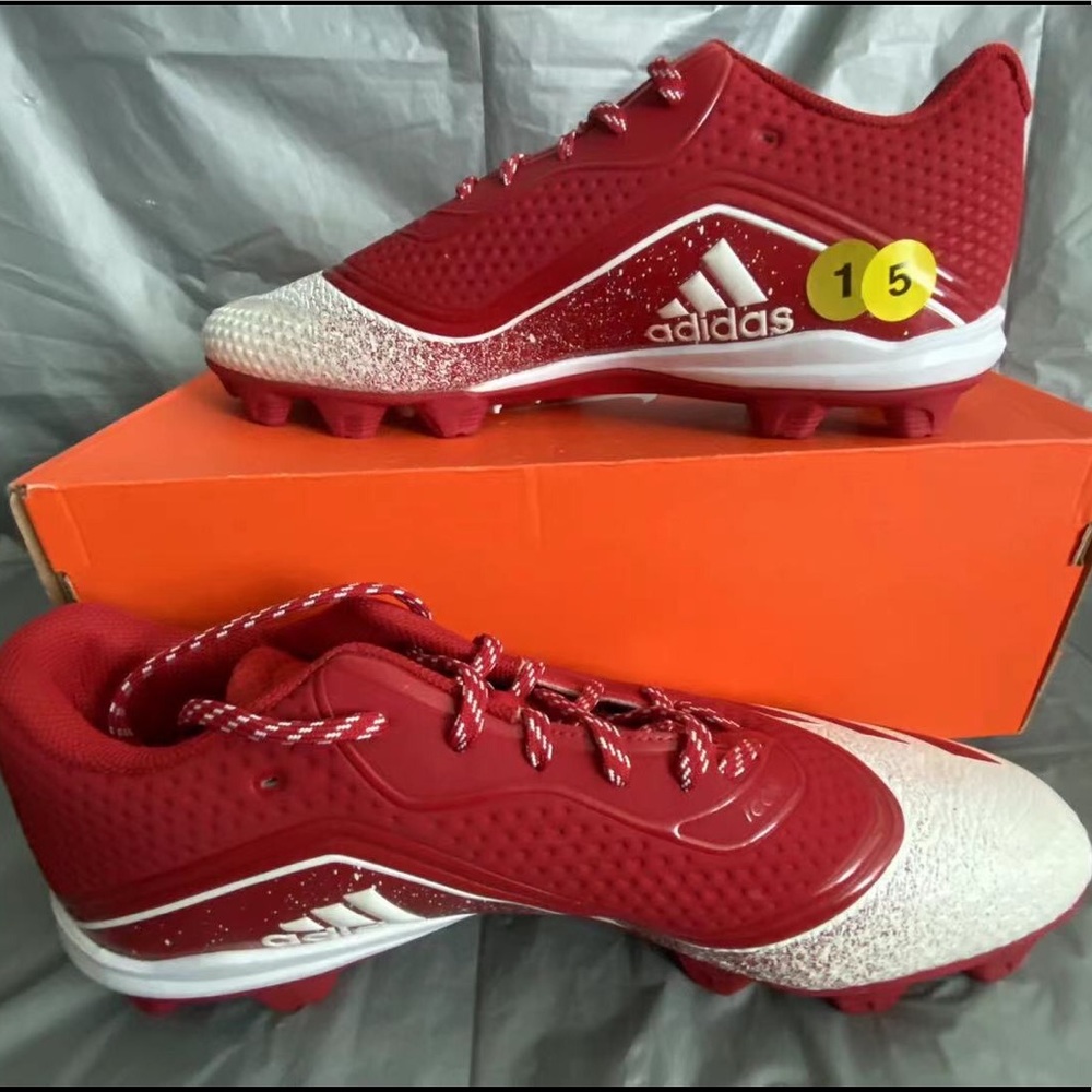 adidas Men's Icon V Baseball Cleats Size 15
